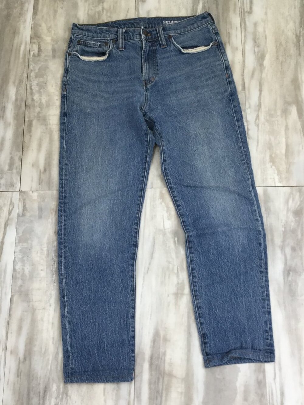 Madewell Relaxed Taper Jean 32